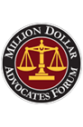 million dollar advocates forum badge