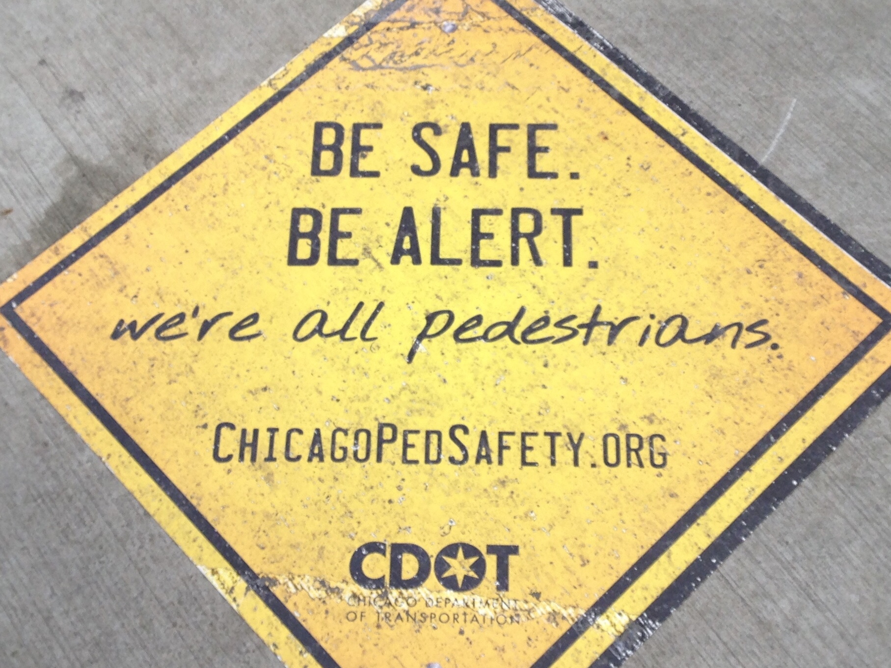 distracted driving pedestrian accident in chicago