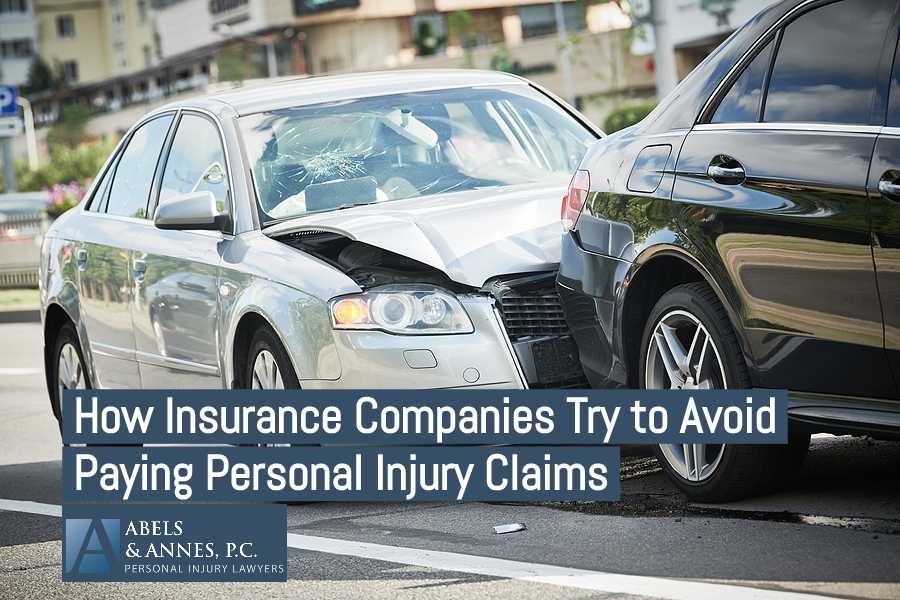How Insurance Companies Try to Avoid Paying Personal Injury Claims