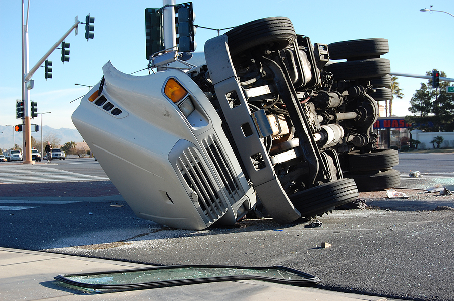 Featured Image for: When Trucks Roll Over in Phoenix