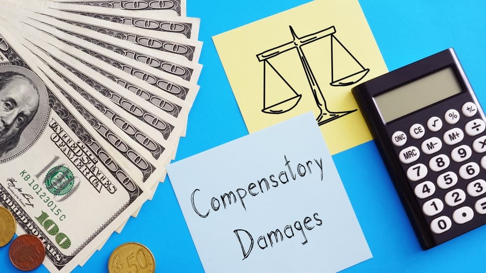 The term "Compensatory Damages" is displayed as text.