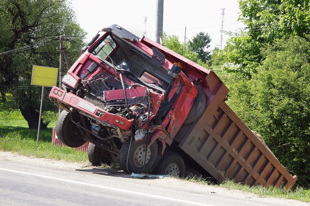 Dump Truck Accident